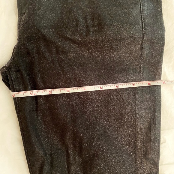 7 For All Mankind Wax Coated Skinny Jeans!! Size:27 - Picture 12 of 14